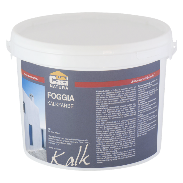 FOGGIA weiße Kalkwandfarbe