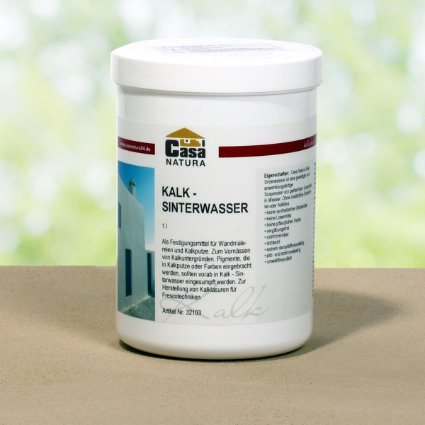 Kalksinterwasser